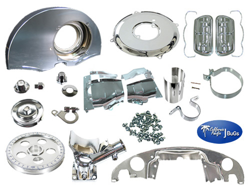 VW Deluxe Engine Chrome Kit